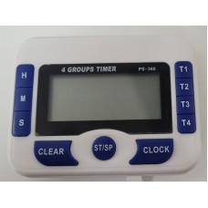 Digital 4 Group Alarm Timer